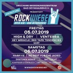 Plakat Rockwiese 2019